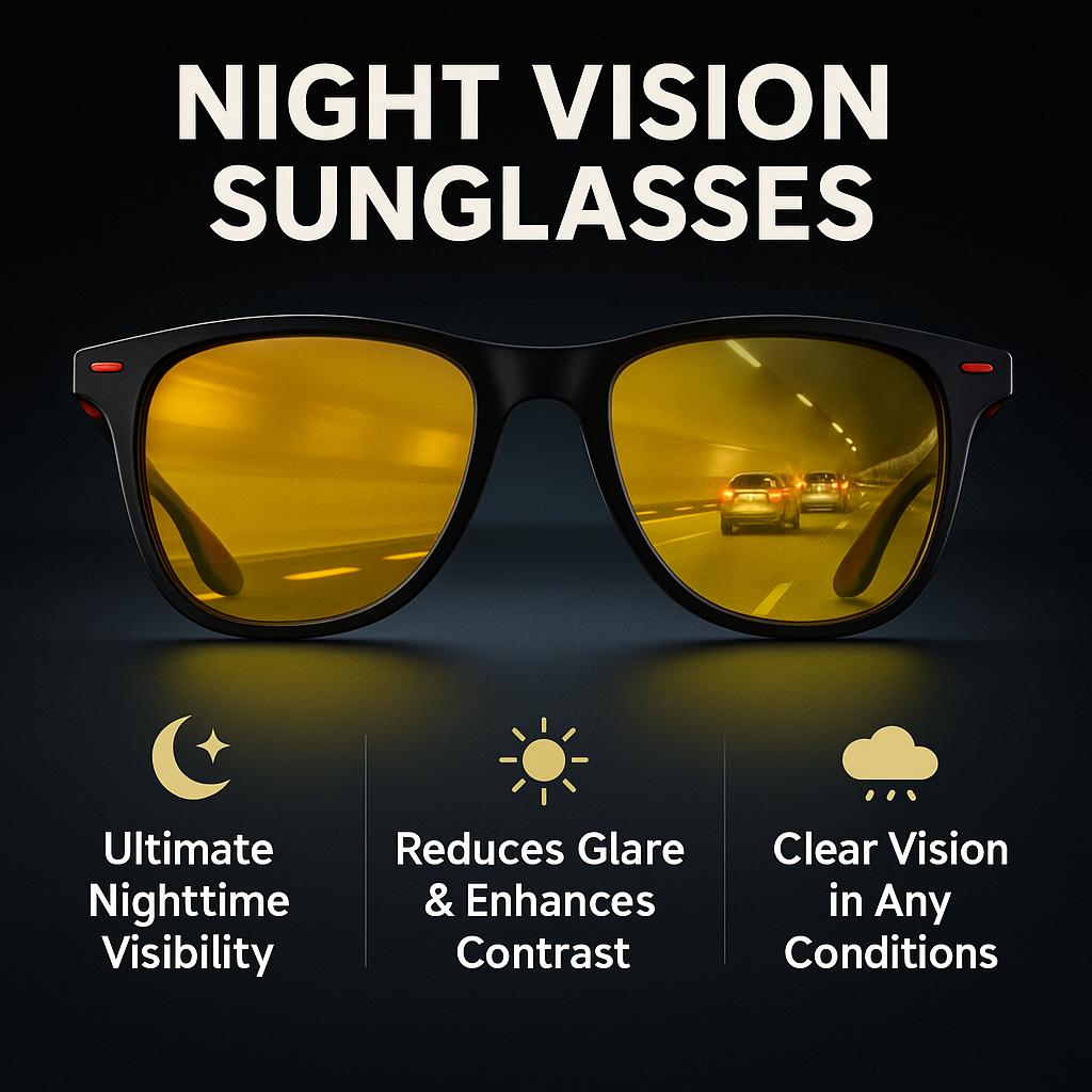 Night Vision & Polarized Sunglasses