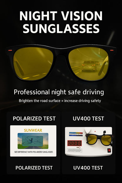 Night Vision & Polarized Sunglasses
