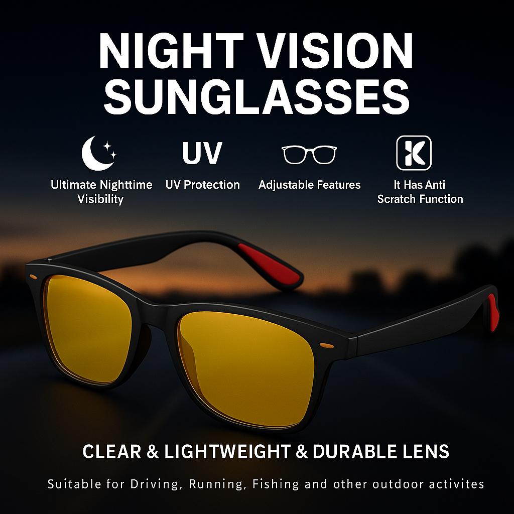 Night Vision & Polarized Sunglasses