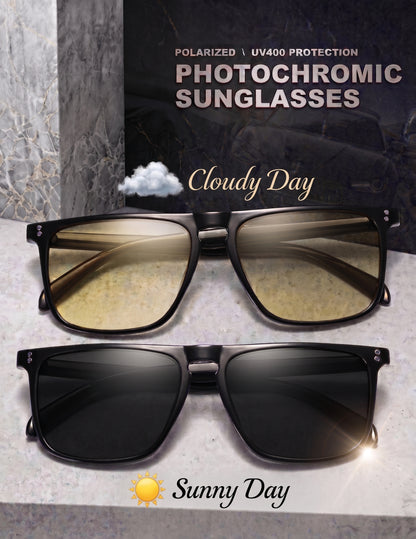 Night Vision & Polarised Sunglasses – Classic Square