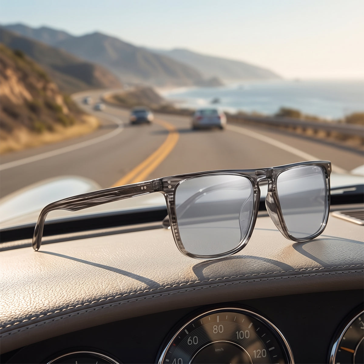 Night Vision & Polarised Sunglasses – Classic Square