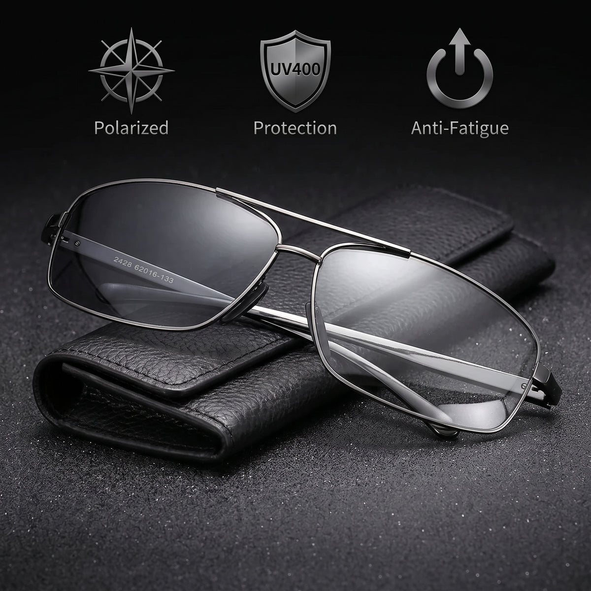 Night Vision & Polarised Sunglasses – Stealth Aviator
