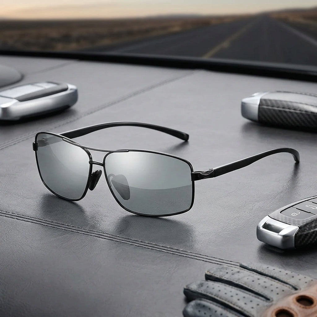 Night Vision & Polarised Sunglasses – Stealth Aviator