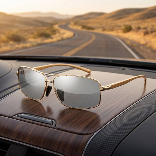 Night Vision & Polarised Sunglasses – Stealth Aviator