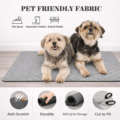 Quick Dry Placemat for Pet Food and Water Bowl