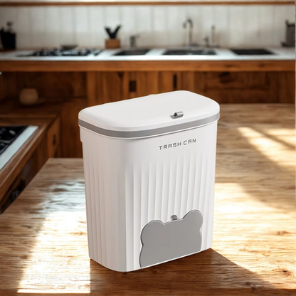Clipped Or Mounted Waste Basket