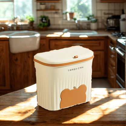 Clipped Or Mounted Waste Basket