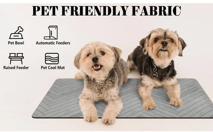 Quick Dry Placemat for Pet Food and Water Bowl