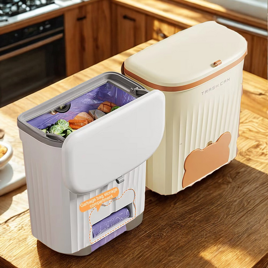 Clipped Or Mounted Waste Basket