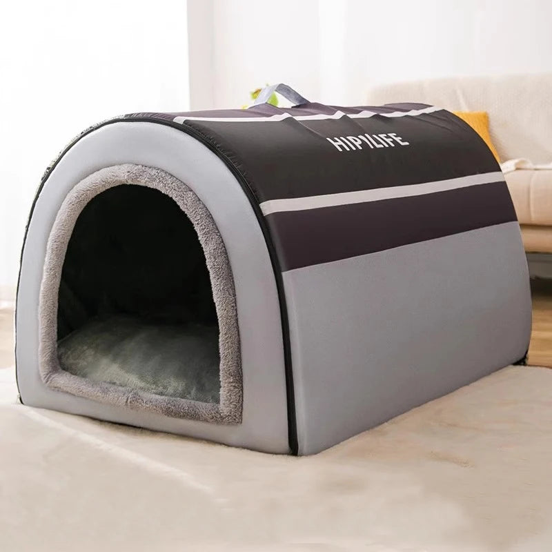 Cozy Indoor Dog House Tent – Soft, Stylish & Spacious