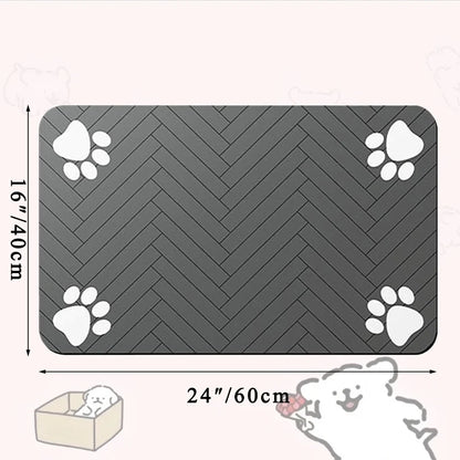 Quick Dry Placemat for Pet Food and Water Bowl