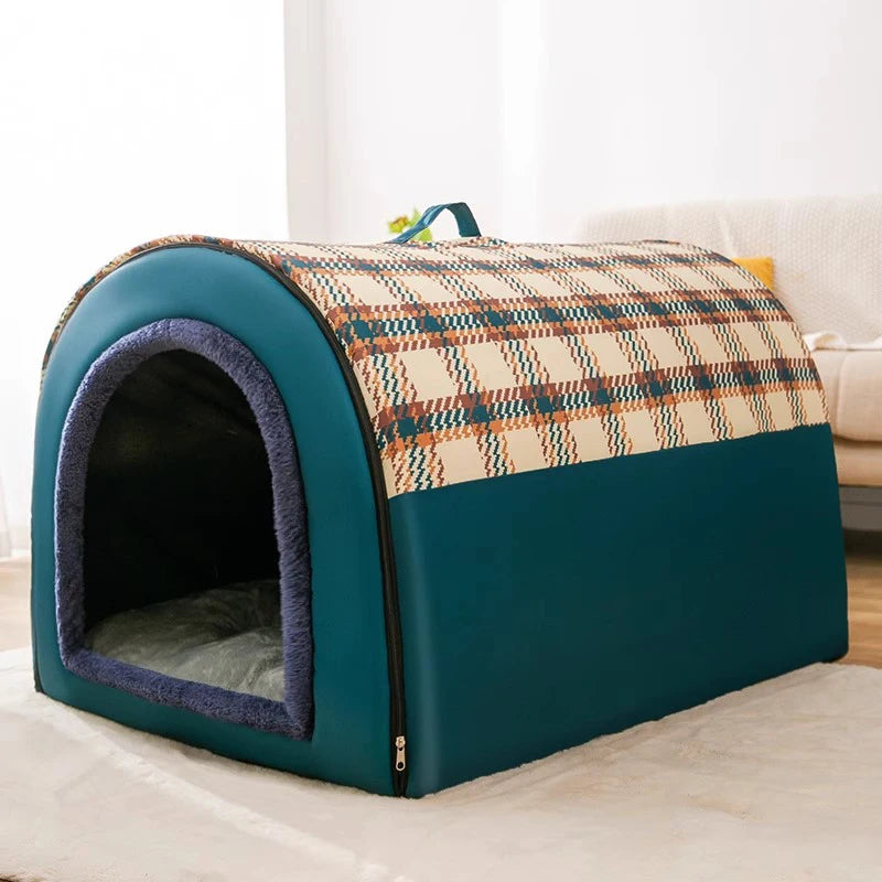 Cozy Indoor Dog House Tent – Soft, Stylish & Spacious